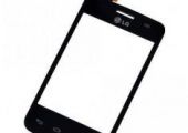 Geam cu Touchscreen LG Optimus L3 2 Dual E435 Negru Original