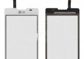 Geam cu Touchscreen LG Optimus L4 II E440 Alb Original