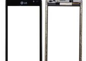 Geam cu Touchscreen LG Optimus L9 P760 Negru Original
